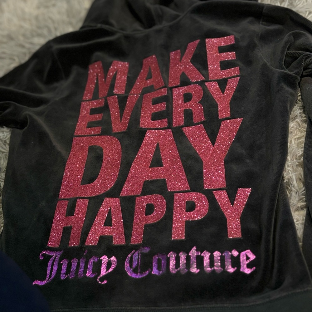 Class Cotton Juicy Couture Velour Hoodie